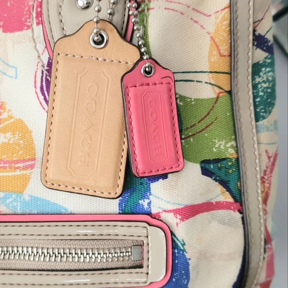 Coach Multicolor Signature Shoulder Bag - Picture 3 of 12